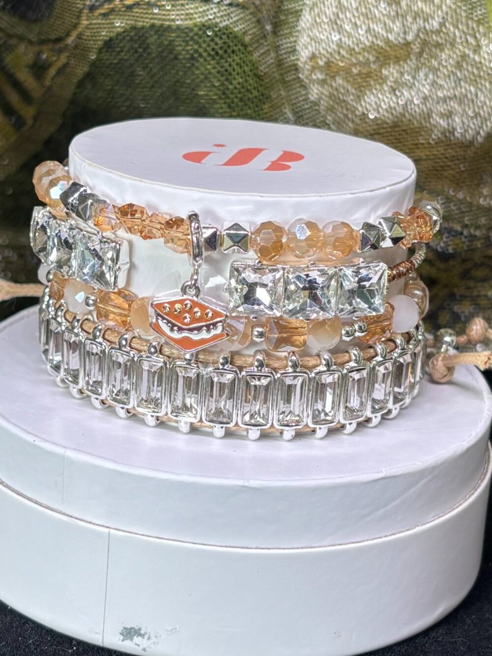 Bomb Party "There's S'more Where That Came From" Summer Stacks 4 Bracelet Stack